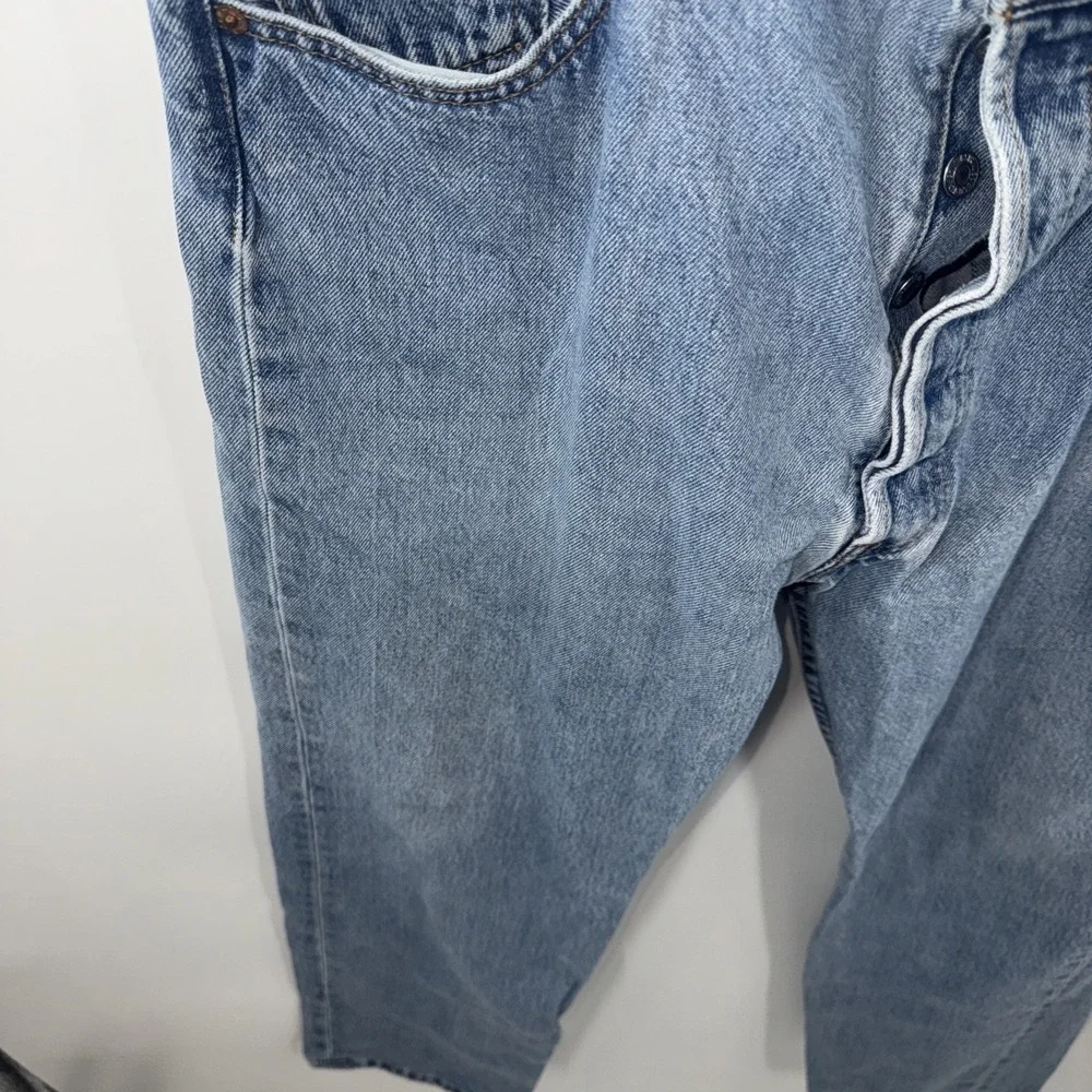 Vintage Y2K 2000 Levis 501 XX Denim Jeans Mens 38 x 30 Button Fly Made In Mexico